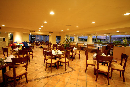 מלון Mision Monterrey Centro Historico מסעדה תמונה